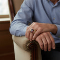 Load image into Gallery viewer, "Never Forgotten" Cushion Cut Ring (For Men) 10x11mm My Crystal Companion