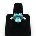 Load image into Gallery viewer, "Cherished Memories" Heart Cut Ring Large 10mm My Crystal Companion