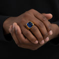 Load image into Gallery viewer, "Radiant Life" Radiant Cut Ring (For Men) 12X10MM My Crystal Companion