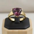 Load image into Gallery viewer, "Infinity" Trilliant Cut Ring Large 10mm My Crystal Companion