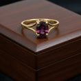 Load image into Gallery viewer, "Eternity" Oval Ring 6x4mm My Crystal Companion