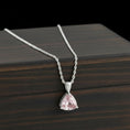 Load image into Gallery viewer, "Infinity" Trilliant Cut Small Pendant 8mm My Crystal Companion
