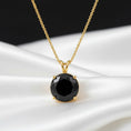 Load image into Gallery viewer, "Circle of Life" Round Portuguese Cut Pendant 15mm My Crystal Companion