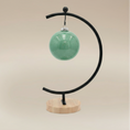 Load image into Gallery viewer, (copper)
Copper ceramic ball ornament made with ashes, a handcrafted memorial artwork symbolizing light, connection, and cherished memories.