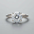 Load image into Gallery viewer, "Circle of Life" Round Portuguese Cut Ring 8MM Stone My Crystal Companion