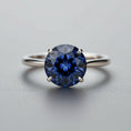 Load image into Gallery viewer, "Circle of Life" Round Portuguese Cut Ring 8MM Stone My Crystal Companion