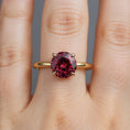 Load image into Gallery viewer, "Circle of Life" Round Portuguese Cut Ring 8MM Stone My Crystal Companion