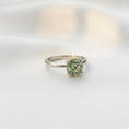 Load image into Gallery viewer, "Circle of Life" Round Portuguese Cut Ring 8MM Stone My Crystal Companion