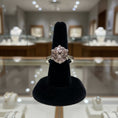 Load image into Gallery viewer, "Circle of Life" Round Portuguese Cut Ring 10mm My Crystal Companion