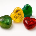 Load image into Gallery viewer, "Companion Touchstone" Heart Appr. 1 ½" X 1 ½" X ¾" Thick My Crystal Companion