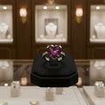 Load image into Gallery viewer, "Cherished Memories" Heart Cut Ring Large 10mm My Crystal Companion
