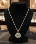 Load image into Gallery viewer, "Points of Light" Hexagon Pendant 7mm My Crystal Companion