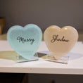 Load image into Gallery viewer, "Companion Memory" Heart Appr. 2¾″ x 2¾″ x ¾″- 1″ Thick My Crystal Companion