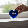 Load image into Gallery viewer, "Companion Memory" Heart Appr. 2¾″ x 2¾″ x ¾″- 1″ Thick My Crystal Companion