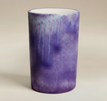 Load image into Gallery viewer, (lavender)
Lavender large cylinder ceramic vase made with ashes, a handcrafted memorial by Ahava Memorials evoking serenity, grace, and lasting connection.
