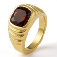 Load image into Gallery viewer, "Never Forgotten" Cushion Cut Ring (For Men) 10x11mm My Crystal Companion