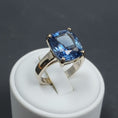 Load image into Gallery viewer, "Never Forgotten" Cushion Cut Ring Large 12x10mm My Crystal Companion