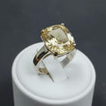 Load image into Gallery viewer, "Never Forgotten" Cushion Cut Ring Large 12x10mm My Crystal Companion