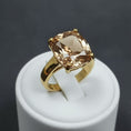 Load image into Gallery viewer, "Never Forgotten" Cushion Cut Ring Large 12x10mm My Crystal Companion