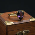 Load image into Gallery viewer, "Peaceful Memories" Pear Cut Ring 11x8mm My Crystal Companion