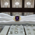 Load image into Gallery viewer, "Radiant Life" Radiant Cut Ring (For Men) 12X10MM My Crystal Companion