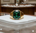 Load image into Gallery viewer, "Radiant Life" Radiant Cut Ring (For Men) 12X10MM My Crystal Companion