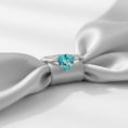 Load image into Gallery viewer, "Infinity" Trilliant Cut Ring Small 7mm My Crystal Companion