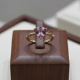 Load image into Gallery viewer, "Infinity" Trilliant Cut Ring Small 7mm My Crystal Companion
