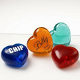 Load image into Gallery viewer, "Companion Touchstone" Heart Appr. 1 ½" X 1 ½" X ¾" Thick My Crystal Companion