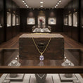 Load image into Gallery viewer, "Never Forgotten" Cushion Cut Pendant 16x12mm My Crystal Companion