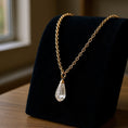 Load image into Gallery viewer, "Tender Teardrop" Briolette Pendant 10.4x24mm My Crystal Companion