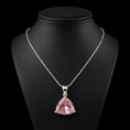 Load image into Gallery viewer, "Infinity" Trilliant Cut Large Pendant 15mm My Crystal Companion