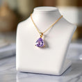 Load image into Gallery viewer, "Infinity" Trilliant Cut Large Pendant 15mm My Crystal Companion