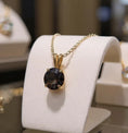 Load image into Gallery viewer, "Circle of Life" Round Portuguese Cut Pendant 15mm My Crystal Companion