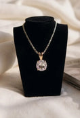 Load image into Gallery viewer, "Circle of Life" Round Portuguese Cut Pendant 15mm My Crystal Companion