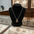 Load image into Gallery viewer, "Circle of Life" Round Portuguese Cut Pendant 8MM My Crystal Companion