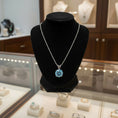 Load image into Gallery viewer, "Circle of Life" Round Portuguese Cut Pendant 8MM My Crystal Companion