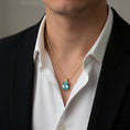 Load image into Gallery viewer, "Never Forgotten" Cushion Cut Pendant 16x12mm My Crystal Companion