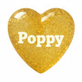 Load image into Gallery viewer, "Companion Touchstone" Heart Appr. 1 ½" X 1 ½" X ¾" Thick My Crystal Companion