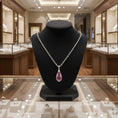 Load image into Gallery viewer, "Tender Teardrop" Briolette Pendant 10.4x24mm My Crystal Companion