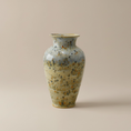 Load image into Gallery viewer, (jasper gold)
Gloria Vase by Ahava Memorials — handcrafted ceramic cremation memorial with a warm jasper gold glaze made with ashes, radiating comfort and timeless elegance as a lasting tribute.
