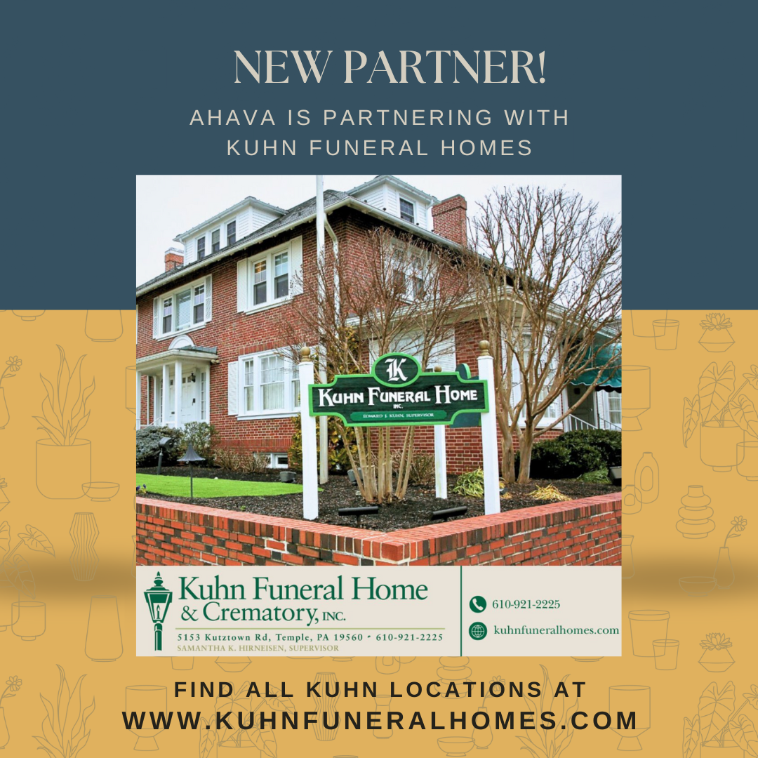 Ahava Memorials Partners with Kuhn Funeral Homes to Offer Families a Unique Way to Remember Loved Ones