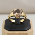 Load image into Gallery viewer, "Infinity" Trilliant Cut Ring Large 10mm My Crystal Companion
