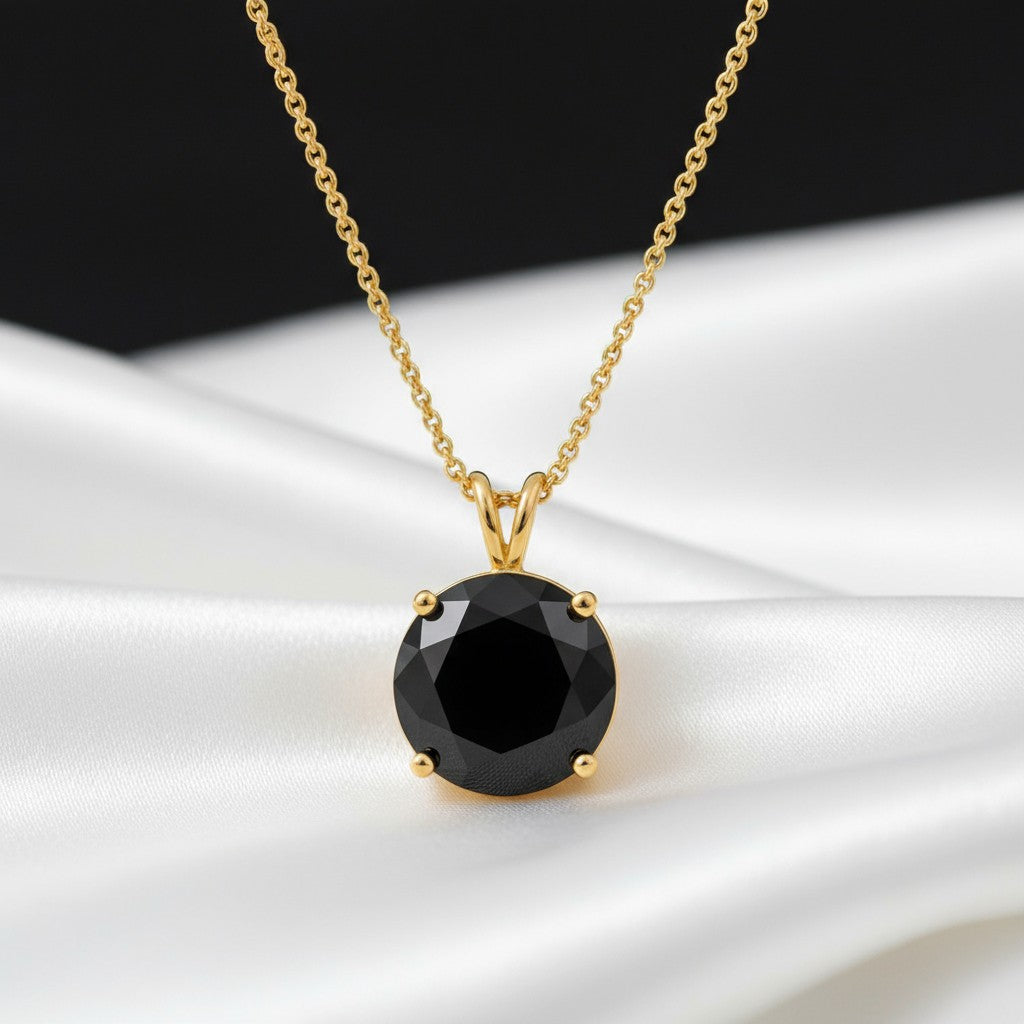 "Circle of Life" Round Portuguese Cut Pendant 15mm My Crystal Companion