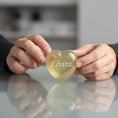 Load image into Gallery viewer, "Companion Memory" Heart  Appr. 2¾″ x 2¾″ x ¾″- 1″ Thick My Crystal Companion
