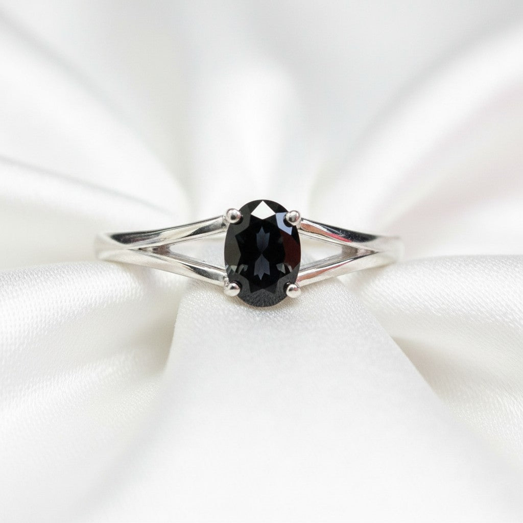 "Eternity" Oval Ring 6x4mm My Crystal Companion