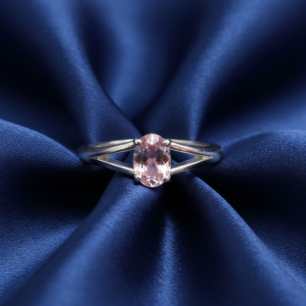 "Eternity" Oval Ring 6x4mm My Crystal Companion