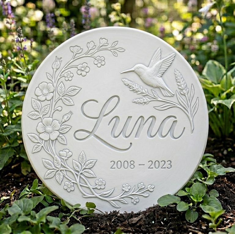 Garden Stone Keepsakes by Ever Stones™ Ahava Memorials