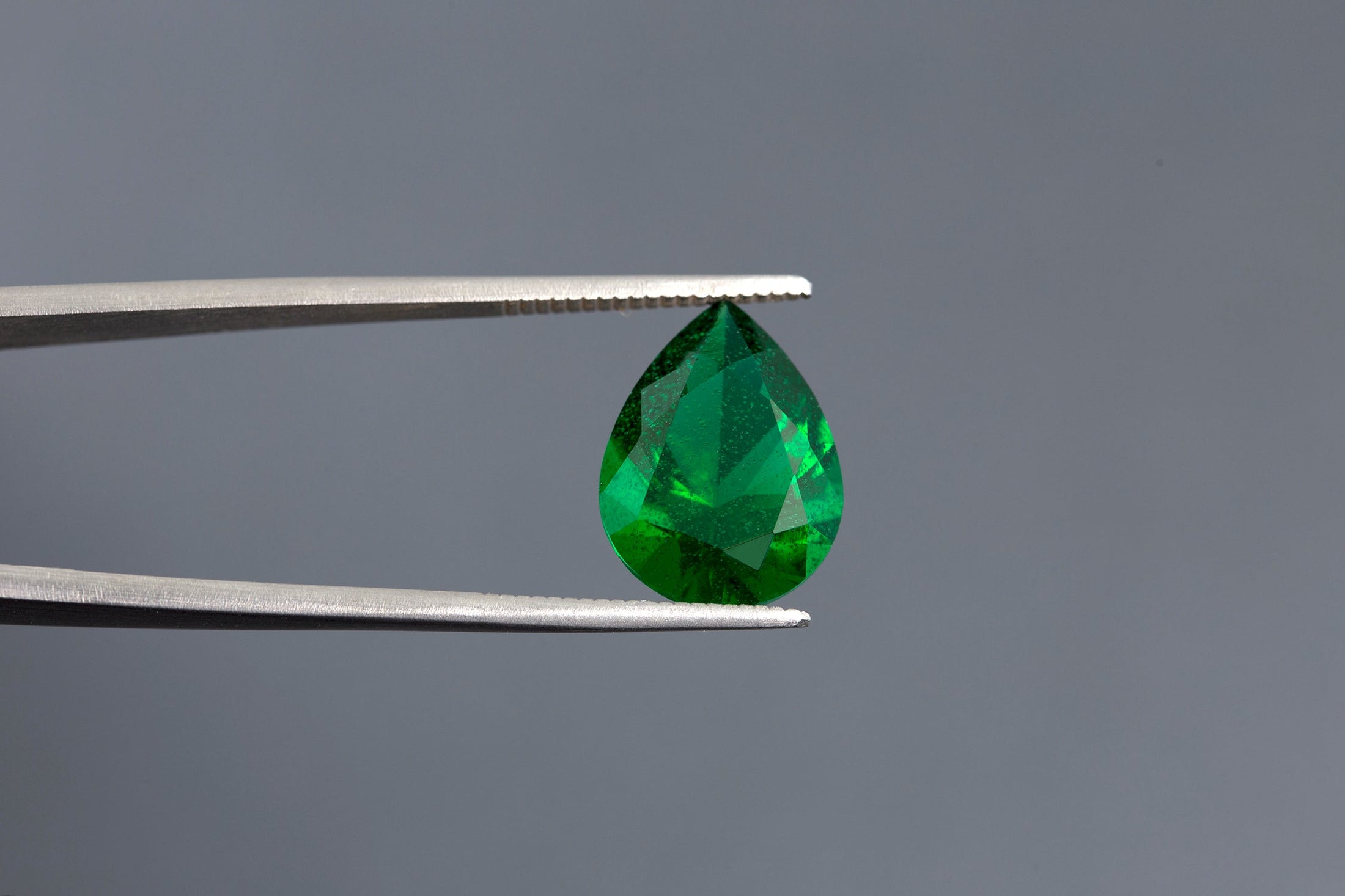 "Peaceful Memories" Pear Cut Pendant 16x12mm My Crystal Companion