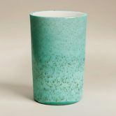 (copper)
Copper large cylinder ceramic vase made with ashes, a handcrafted memorial artwork by Ahava Memorials symbolizing light, remembrance, and artistry.